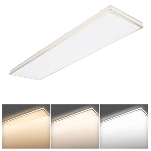DAKASON 48 Inch LED Wraparound Ceiling Light Fixture, 48W 3840LM 3/4/5000K