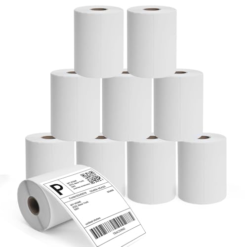 ADHES 4x6 Thermal Shipping Labels 10 Pack – 220 Labels Per Roll, 2200 Total