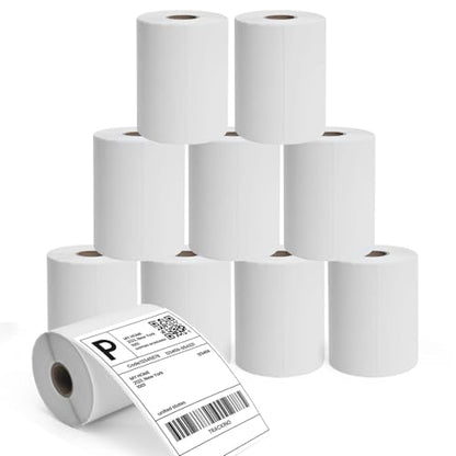 ADHES 4x6 Thermal Shipping Labels 10 Pack – 220 Labels Per Roll, 2200 Total