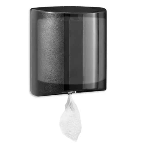 EZ Pull Center Pull Senior Commercial Paper Towel Dispenser | Holds 600 Paper Towel Sheets | for Commercial Restaurants, Bathrooms, Warehouses - color: Black, size: Senior Towel Dispenser