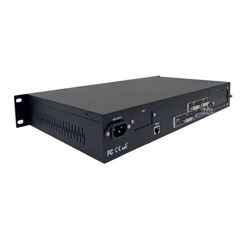 VDWall LVP300 LED Video Processor | Professional Video Wall Controller for LED Display Screens, Panels and Signage | Ideal for Rental Events, Fixed Installations, Small to Medium Video Wall Setups