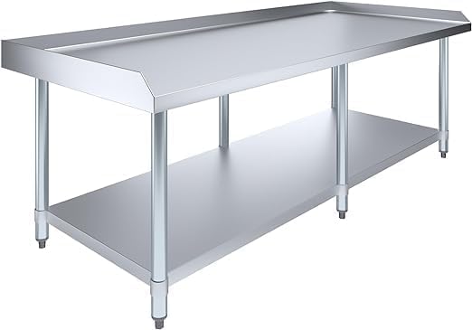 72" x 30" Stainless Steel Equipment Stand, 24" Tall - size: 72" x 30"