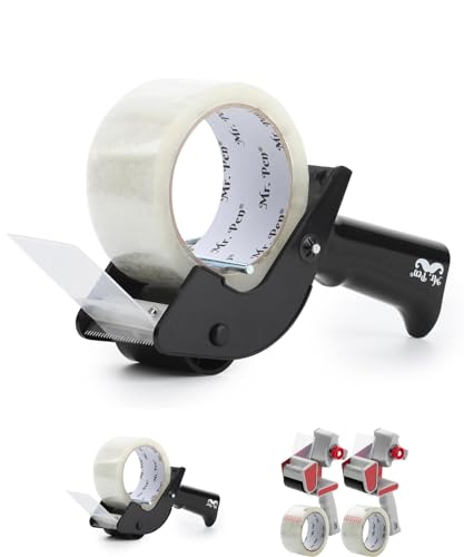 Mr. Pen- Heavy Duty Packing Tape Dispenser Gun, 2 Inch - color: Black, size: 1 Pack