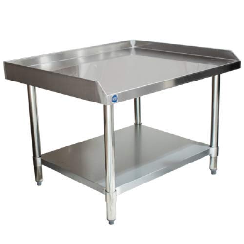 36" x 24" Stainless Steel Equipment Stand, 24" Tall - size: 36"x24"
