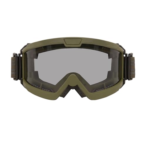 Rothco ANSI Rated OTG Goggles – Ansi Z87‑1 Over‑The‑Glasses Anti‑Fog Safety Eyewear - UV400 Protection - color: Olive Drab / Smoke