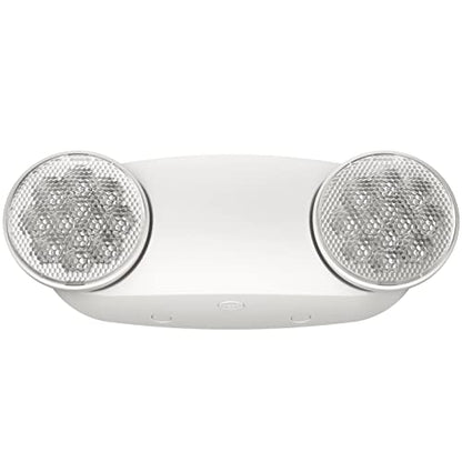 1 Pack Led Emergency Lights for Business, LED Emergency Exit Lights with Battery Backup, 2 Bug Eye Heads Adjustable Commercial Emergency Lighting Fixtures, UL 924 Certified. - size: 1 PACK
