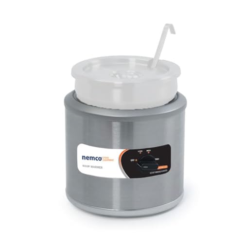 Nemco - 6100A - 7 Qt Round Countertop Food Warmer
