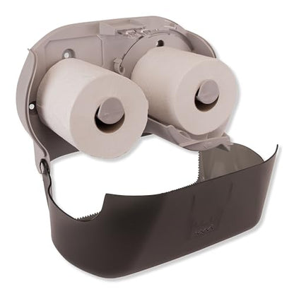 Tork Twin Toilet Paper Roll Dispenser Smoke, 59TR (Pack of 1)