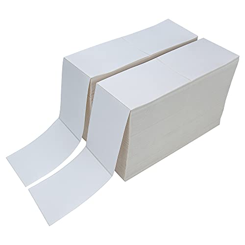 LLIKED 6000 4x6 Thermal Shipping Labels, Direct Fanfold Thermal Labels - size: 6000 Labels