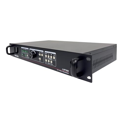 VDWall LVP300 LED Video Processor | Professional Video Wall Controller for LED Display Screens, Panels and Signage | Ideal for Rental Events, Fixed Installations, Small to Medium Video Wall Setups