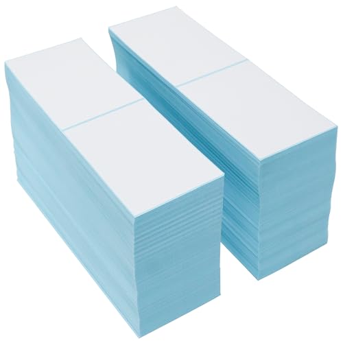 LLIKED 6000 Fanfold 4 x 6 Thermal Labels, Commercial Grade Shipping Labels - size: 6000 Labels