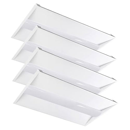 RMC 2x4 LED Troffer Light,Selectable 4CCT,7000 LM,0-10V Dimmable,4Pack - size: 2x4 4pack