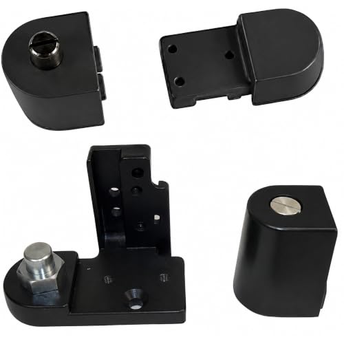 Pacific Doorware Kawneer Style Pivot Hinge Set - Right, Bronze - color: Duronotic Bronze, size: Right Hand