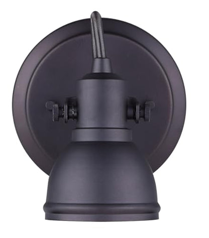 CANARM ICW622A01ORB10 LTD Polo 1 Light Ceiling/Wall, Oil Rubbed Bronze with Adjustable Head , Oil-rubbed Bronze