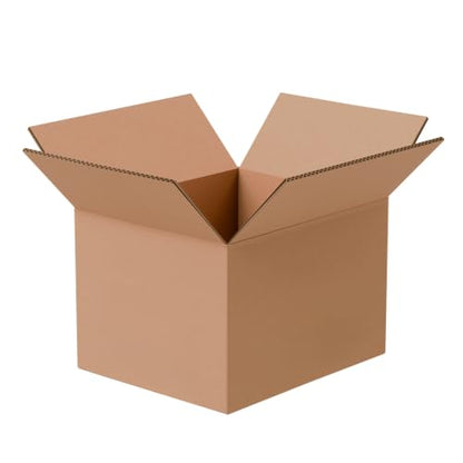 The Boxery 6"x5"x4" Corrugated Cardboard Boxes 100-Pack - size: 6 x 5 x 4"