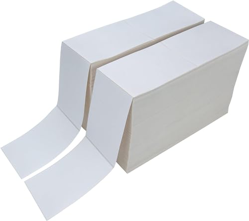 LLIKED 270000 Fanfold 4" x 6" Direct Thermal Labels, Commercial Grade - size: 270000 Labels
