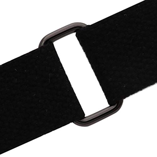 BIKICOCO Metal Rectangle Ring Buckles Square Strap Webbing Belt Rings for Bag Purse Non Welded 1-1/4 x 5/8 Inch - color: Gunmetal X 20 Pcs