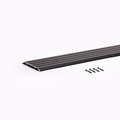 Aluminum Thresholds Extra Width 5"-6"-7"-8" Inch - Residential/Commercial use. Saddle/Handicap Easy Installing and Accessible/Fireproof Rated high-Quality (5"x36") - size: 5"x36"