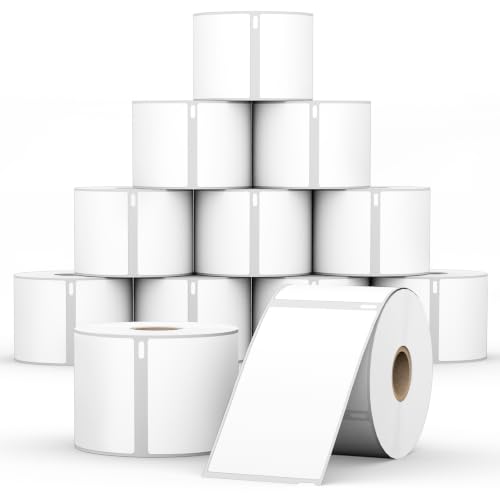 12 Rolls, 2640 Shipping Labels Replacement for DYMO 30323(2-1/8" x 4") - size: 2-1/8" x 4" | 30323-12 Rolls