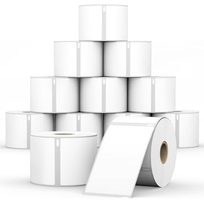 12 Rolls, 2640 Shipping Labels Replacement for DYMO 30323(2-1/8" x 4") - size: 2-1/8" x 4" | 30323-12 Rolls