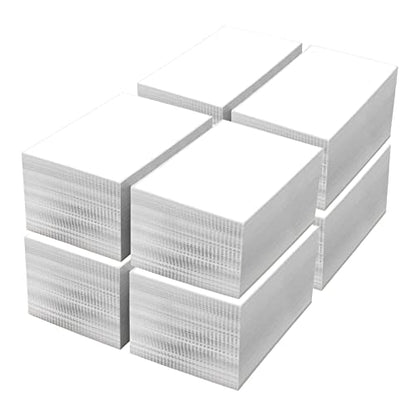 4" x 6" Fanfold Direct Thermal Labels, 8000 Total 8 Stacks, White Perforated Shipping Labels Compatible with Zebra, Elton Printers - size: 1000 Labels/Stack, style: 8 Stacks