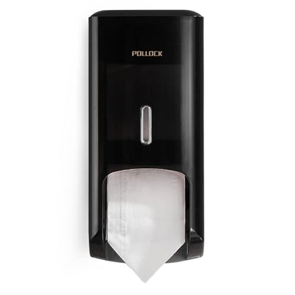 Pollock Commercial Twin Jumbo Toilet Tissue Dispenser - color: Blk-5022-b