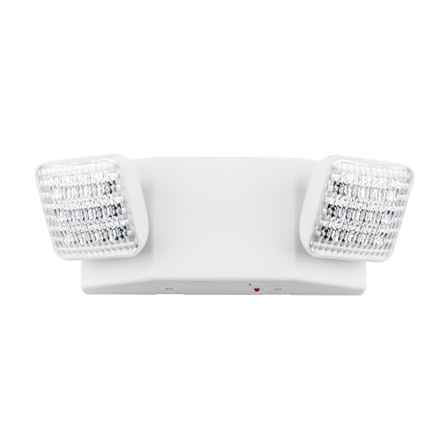 LIT-PaTH LED Emergency Light for Business, Battery Backup, 1 Pack - size: 1 pack