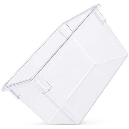 Winco 18" x 26" Clear Food Storage Box - size: 18" x 26", style: 15" Deep