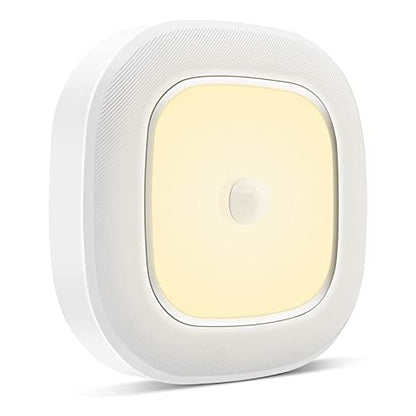 Motion Sensor LED Ceiling Light Battery Operated, Wireless 300LM Indoor - color: Warm White
