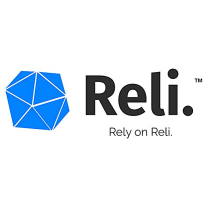 Reli. Contractor Garbage Bags 55 Gallon | 20 Trash Bags | Heavy Duty