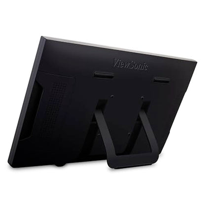 ViewSonic TD2230 22 Inch 1080p Touch Screen Monitor, 10-Point Multi-Touch for Retail POS and Kiosks, Durable 7H Scratch-Resistant Glass, 100x100 mm VESA Compatible, HDMI, and DisplayPort Inputs - style: 22-Inch