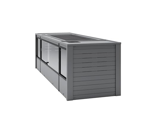 New Age Pet® ECOFLEX® 72" Mojave Reptile Enclosure, Jumbo, Grey - color: Grey, size: Jumbo