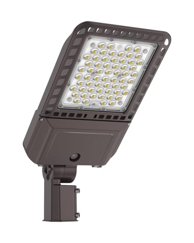 Parking Lot Light 200W - 30,000LM, 5000K 100-277V Slip Fitter - color: Slip Fit 200W