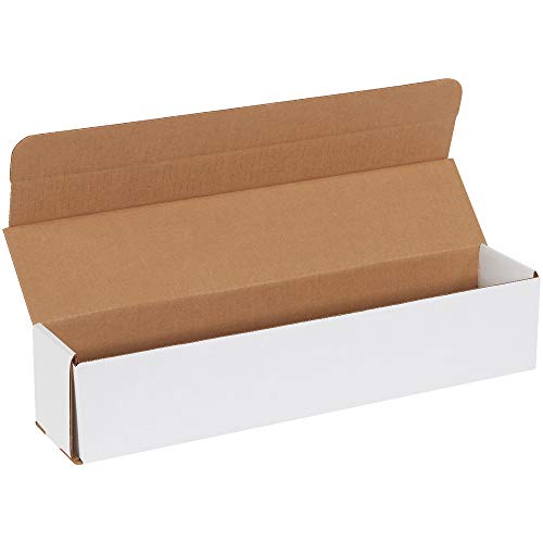 BOX USA Small Shipping Boxes 17.5"L x 3.5"W x 3.5"H, 50-Pack | Foldable Corrugated Cardboard Crush-Proof Box for Shipping, Packing, Moving and Storage - size: 17 1/2 x 3 1/2 x 3 1/2