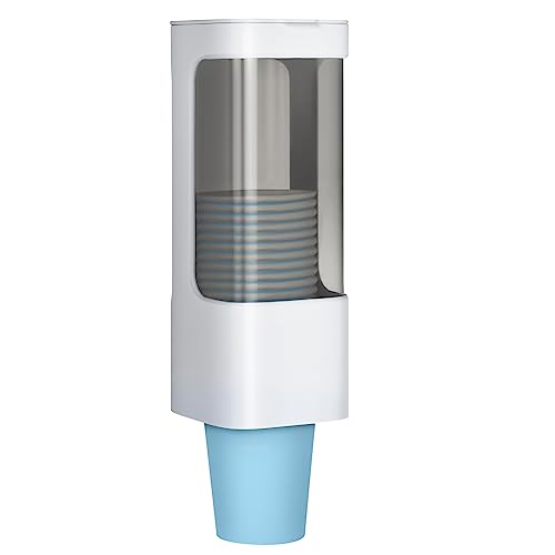 LBTING Water Cooler Cup Dispenser, Fit 3oz - 5oz Small Cups, White - color: White, size: Single