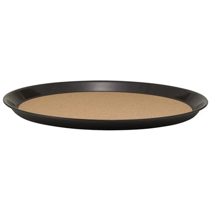 Winco Cork Tray, 14-Inch, Black, Brown - size: 14"