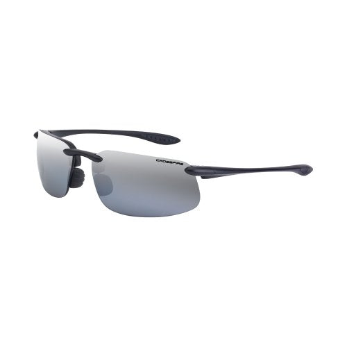 Crossfire Safety Glasses - color: Polarized Silver Mirror Lens