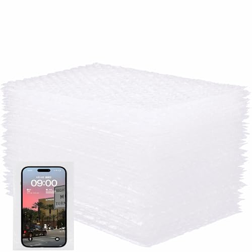 25PCS 6x10" Clear Bubble Pouches Wrap,Double Wall Cushioned Wrap,Shockproof - size: 6X10''-25PCS