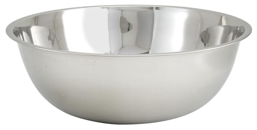 Winco MXB-2000Q Mixing Bowl, 20-Quart - size: 20 Quart, style: Economy