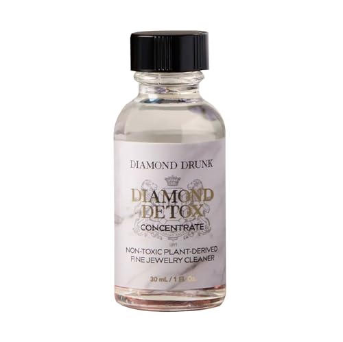 Diamond Drunk Concentrate Refill - Non-Toxic, Fine Jewelry Cleaner for Diamond, Gold, & Platinum Rings & More - 2 Months Supply of Safe, Sustainable Cleaner to Restore Shine - color: Vanilla Smoke