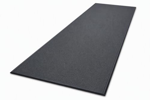 Guardian 24041201 Soft Step Anti-Fatigue Floor Mat, Vinyl, 4'x 12', Black - color: Black, size: 144"L x 48"W x 0.4"Th