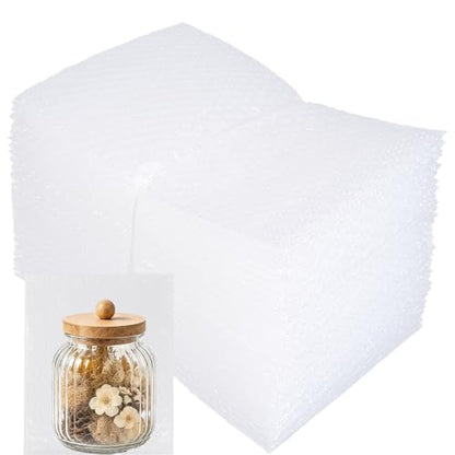 50PCS 8x12" Clear Bubble Pouches Wrap,Double Wall Cushioned Wrap,Shockproof - size: 8X12''-50PCS