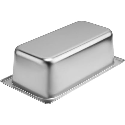 ZeroPone 6 Pack Hotel Pans 1/3 Size 4" Deep Stainless Steel Steam Table Pan - color: 4 INCH, size: 1/3 SIZE