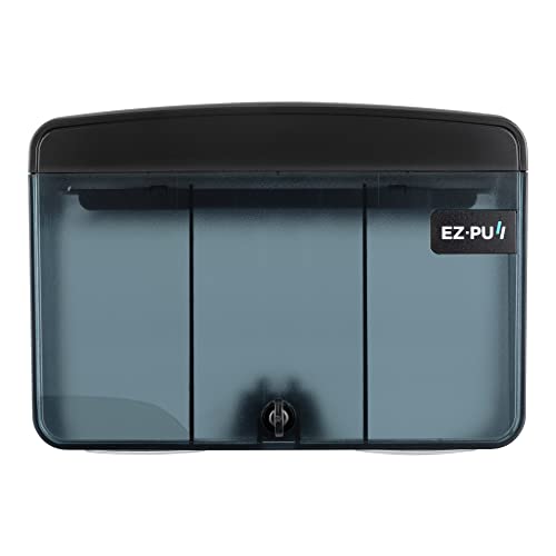 EZbrnd Countertop SLIMFOLD Hand Towel Dispenser for Kitchen/Bathroom/Office/RV/Airbnb, Guest Towel Holder, Pearl Black - color: Pearl Black