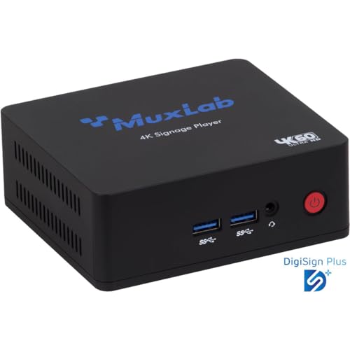 Muxlab DigiSign 4K UHD Digital Signage Player