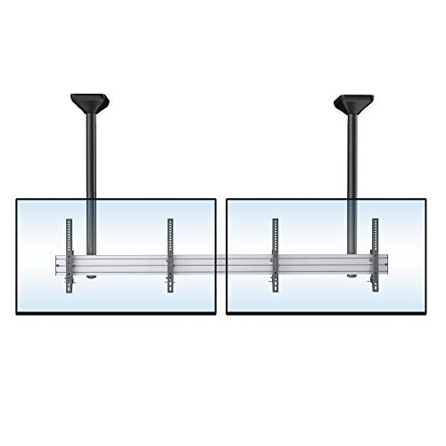 Mount-It! Digital Signage Ceiling Mount for Two Screens - size: 42.5" Height, style: Dual