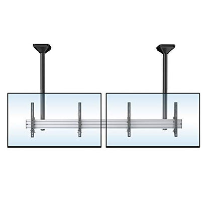 Mount-It! Digital Signage Ceiling Mount for Two Screens - size: 42.5" Height, style: Dual