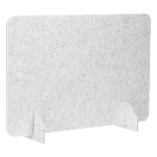 PATIKIL Desk Dividers 24" x 16",with 2Pcs Support Feet, Light Gray Style A - color: Light Gray Style a, size: 24" x 16"
