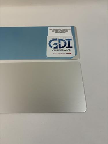 Protection Plates/Push Plates (Aluminum, 4 x 16) - color: Aluminum, size: 4 x 16