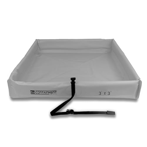 Folding Duck Ponds (Grey, 3' x 3') - color: Grey, size: 3' x 3'